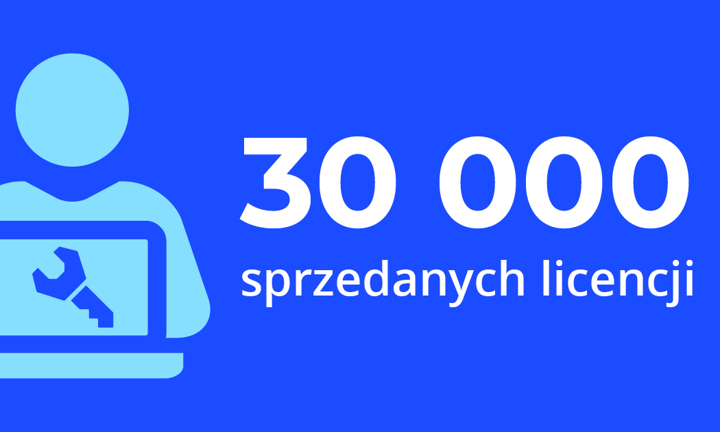 Sales Milestone| 30,000 Licenses Sold