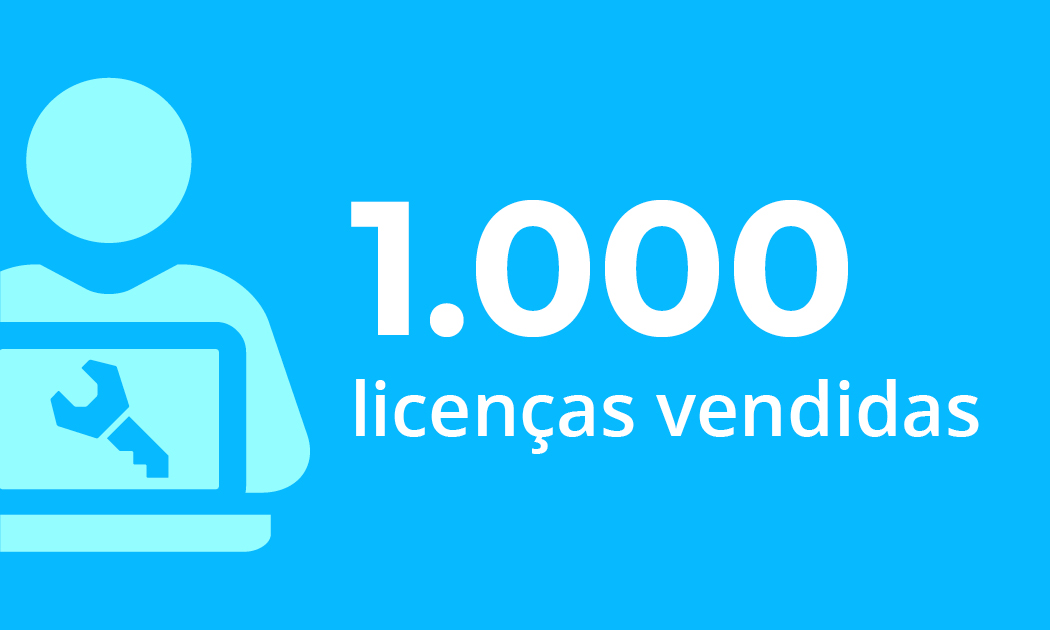 Sales Milestone: 1,000 Licenses Sold