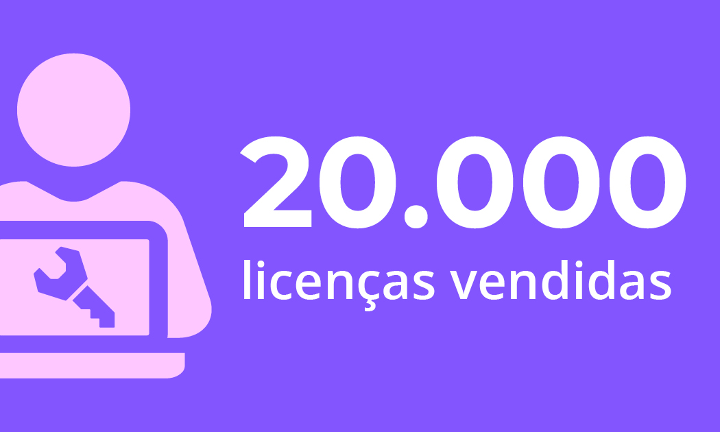 Sales Milestone: 20,000 Licenses Sold