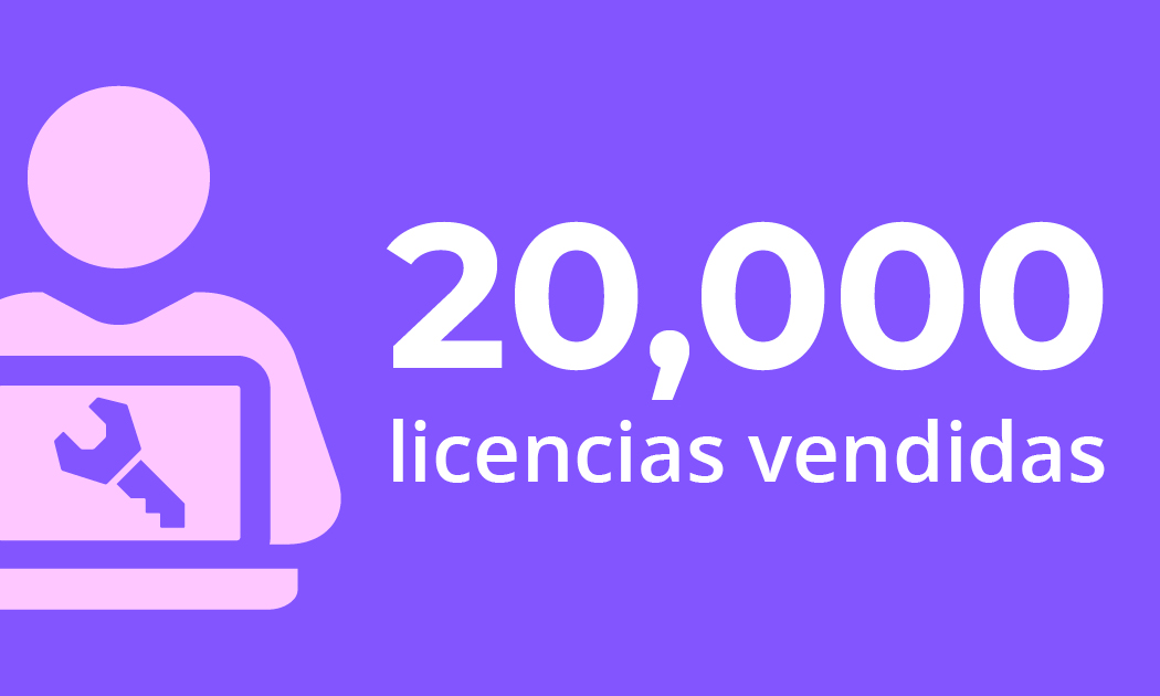 Sales Milestone: 20,000 Licenses Sold