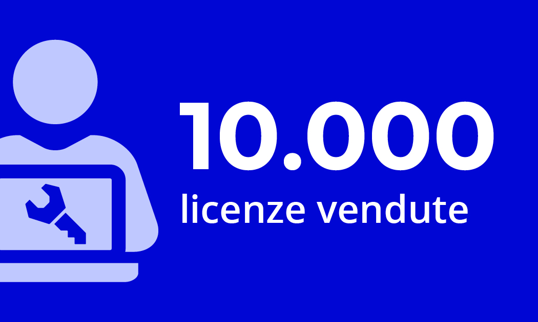 Sales Milestone: 10,000 Licenses Sold